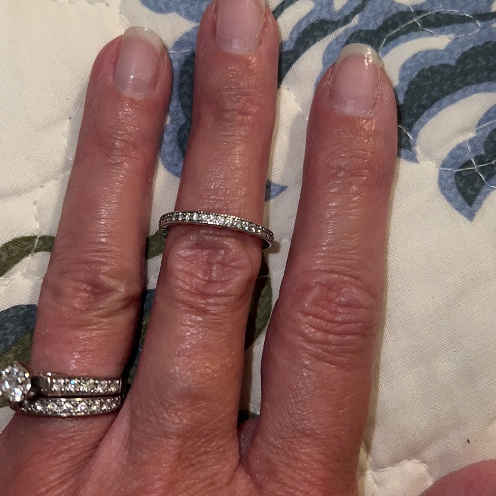 Pandora Radiant Hearts ring band size 5 - Picture 5 of 10